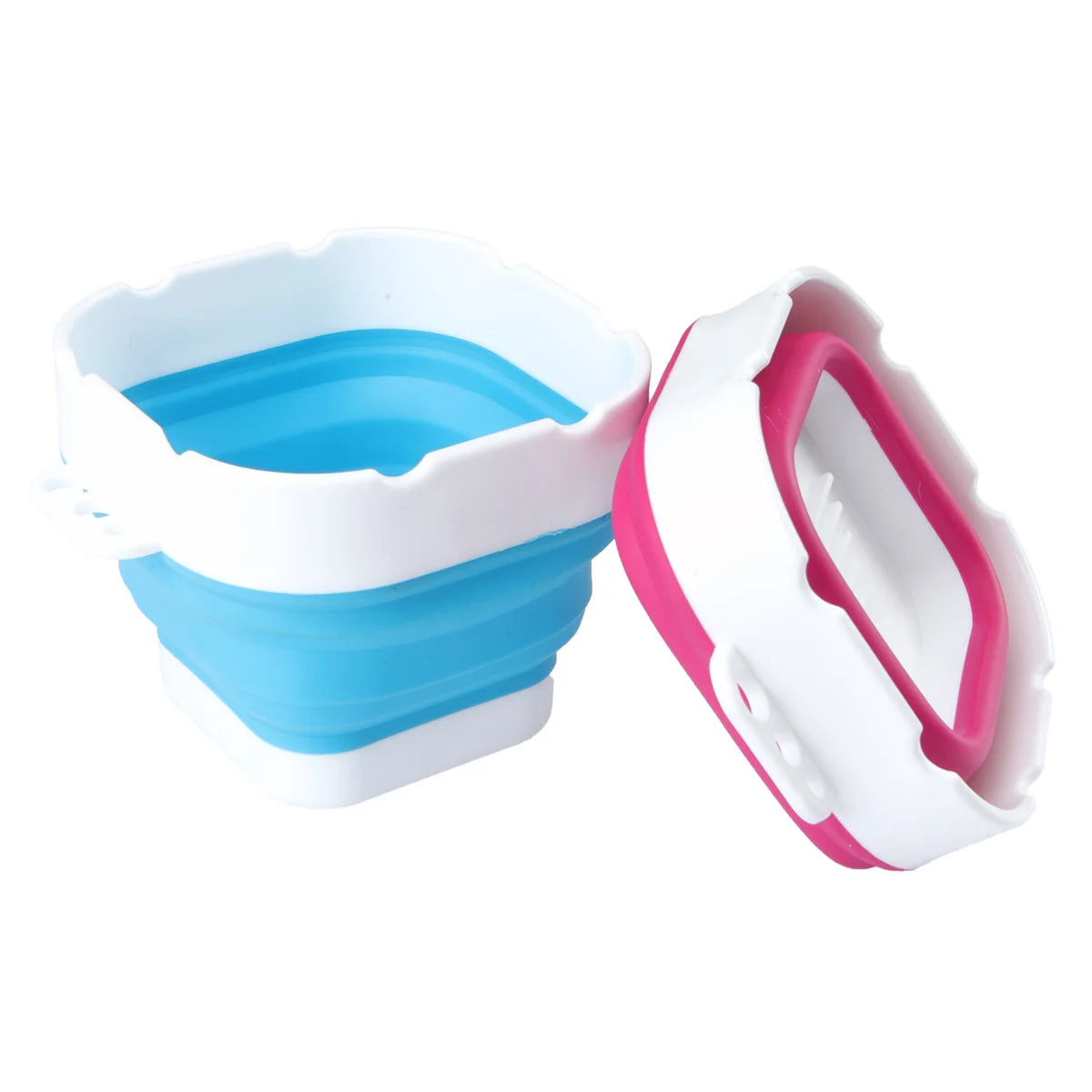 Mini Size Silicone Folding Bucket for water Painting 